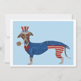 Greyhound Uncle Sam Einladung