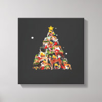 Greyhound Weihnachtsbaum Lichter Lustiger Hund Xma
