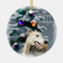 Greyhound Weihnachtsgeschenke Ornament