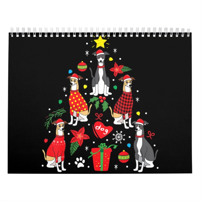 Greyhound Weihnachtsschmuck Mama Kalender (Titelbild)
