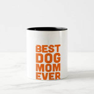 Greyhound Whippet Dog Lover - Beste Mama für Hunde Zweifarbige Tasse