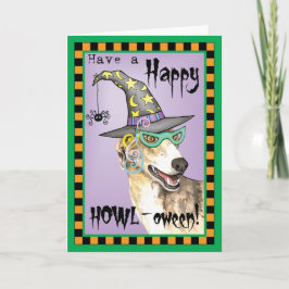 Greyhound Witch Karte