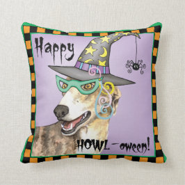 Greyhound Witch Kissen