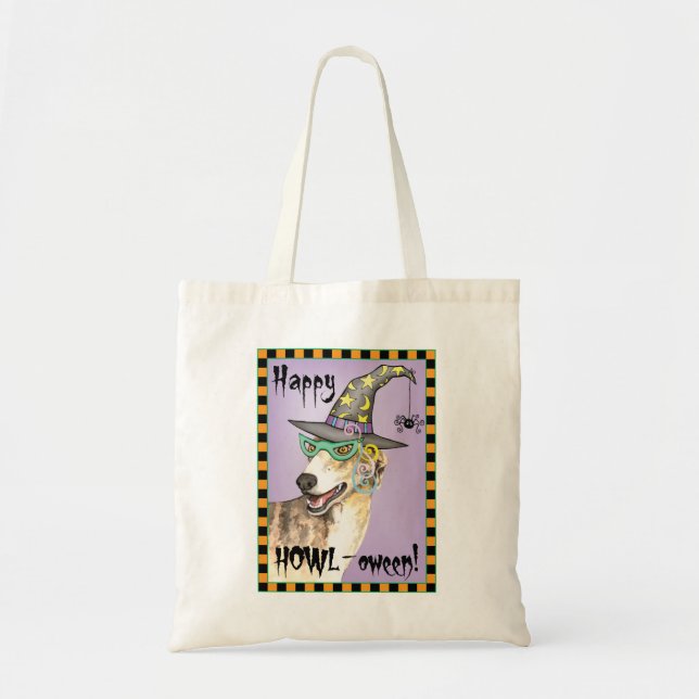 Greyhound Witch Tragetasche (Vorne)