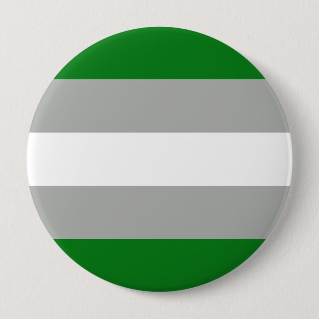 Greyromantische Stolperflagge Button (Vorderseite)
