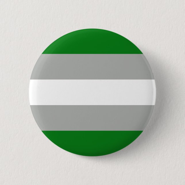 Greyromantische Stolperflagge Button (Vorderseite)