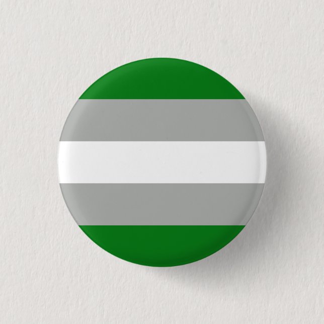 Greyromantische Stolperflagge Button (Vorderseite)