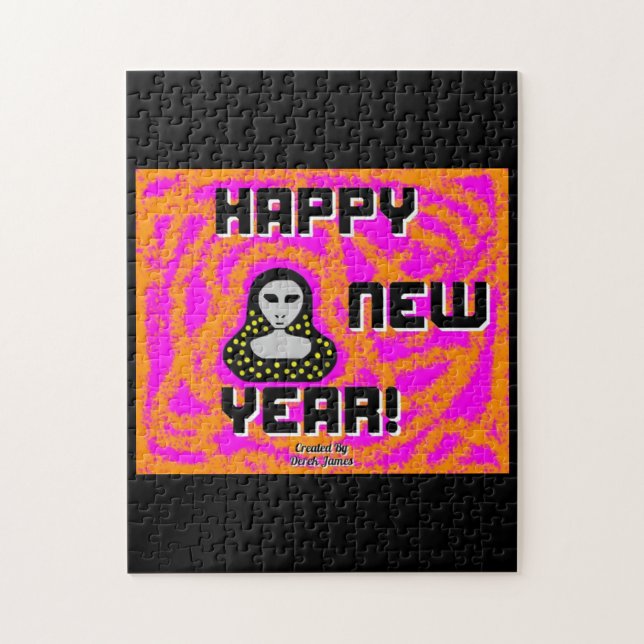 Greys New Year Wishings Puzzle 28 cm x 35,5 cm (Vertikal)