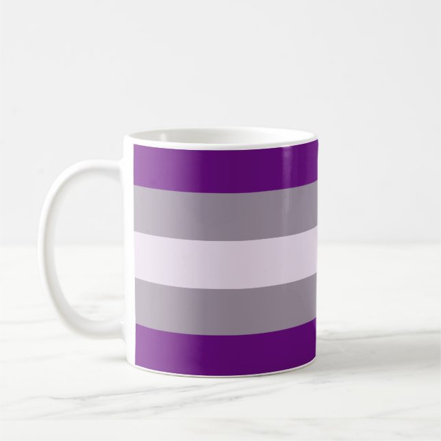 Greysexual Stolperflagge Kaffeetasse (Links)