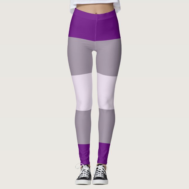 Greysexual Stolperflagge Leggings (Vorderseite)