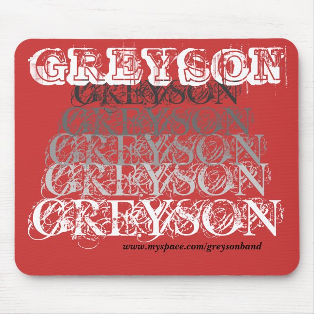 GREYSON, GREYSON, GREYSON MOUSEPAD (Vorne)