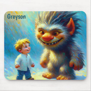 GREYSON ~ Halloween Monster ~ Mousepad