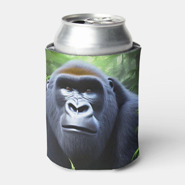 Greyson the Männchen Gorilla, Can Cooler Dosenkühler (Kanne Vorderseite)