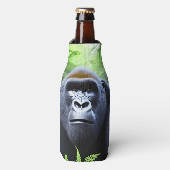 Greyson the Männchen Gorilla, Flasche Cooler Flaschenkühler (Flaschenvorderseite)