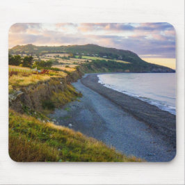 Greystones South Beach Coastal View Mousepad