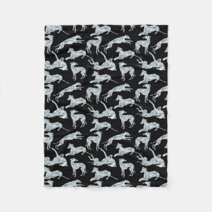 Greyt Diamond Greyhounds Fleecedecke