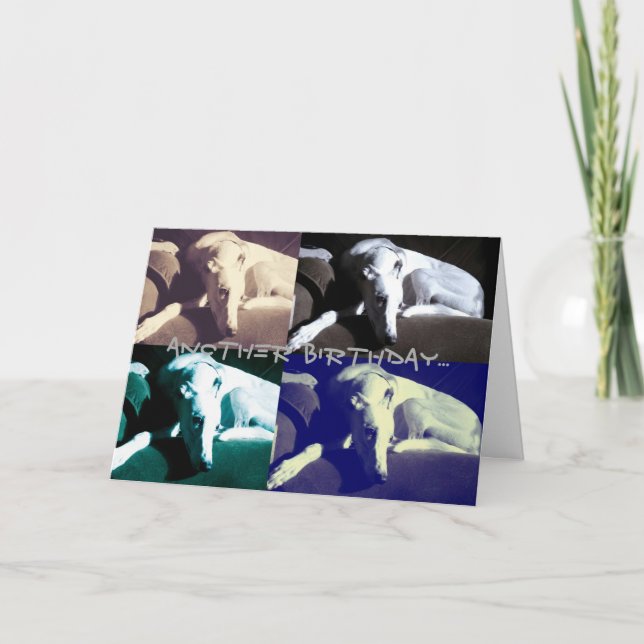 Greyt Geburtstag Karte (Vorderseite)