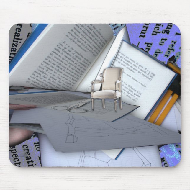 Gribrouillages Mousepad (Vorne)