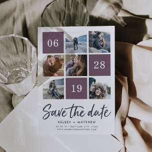 Grid Collage   FOTO SAVE THE DATE