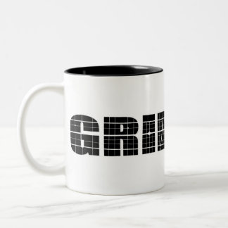 Grid Life Zweifarbige Tasse