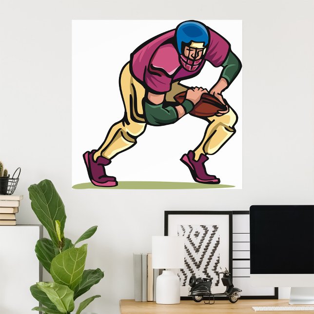 Gridiron Football Player Poster (Von Creator hochgeladen)