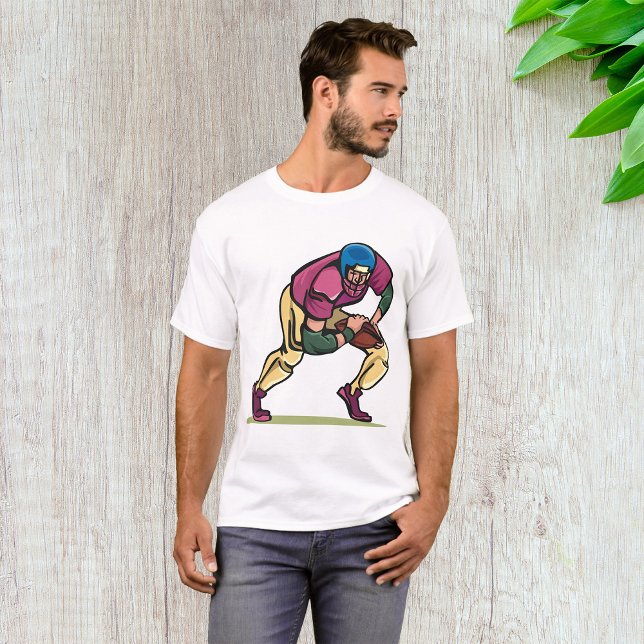 Gridiron Football Player T-Shirt (Von Creator hochgeladen)