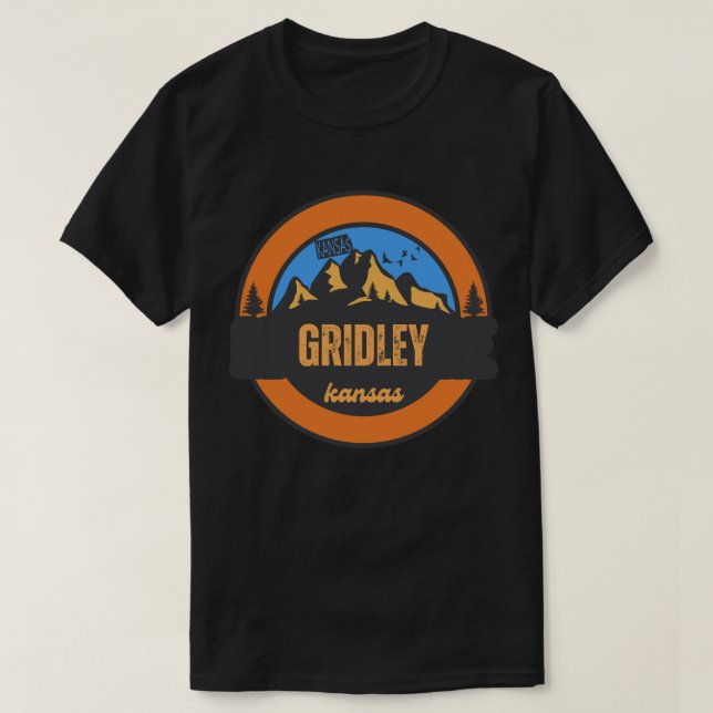 Gridley, Kansas T-Shirt (Design vorne)