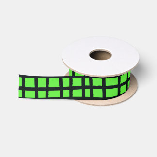 Gridlines Satin Ribbon Satinband