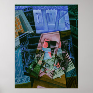 Grids - Stillleben vor einem offenen Fenster Poster