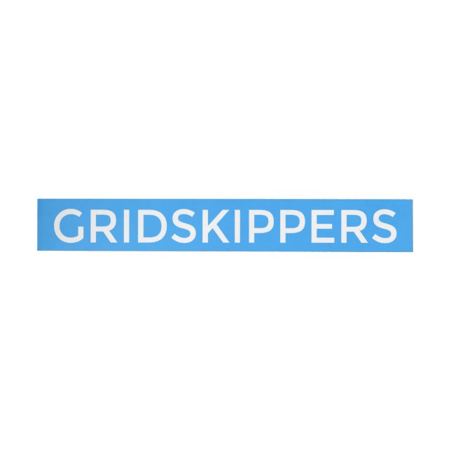GRIDSKIPPERS Aufkleber (Person)