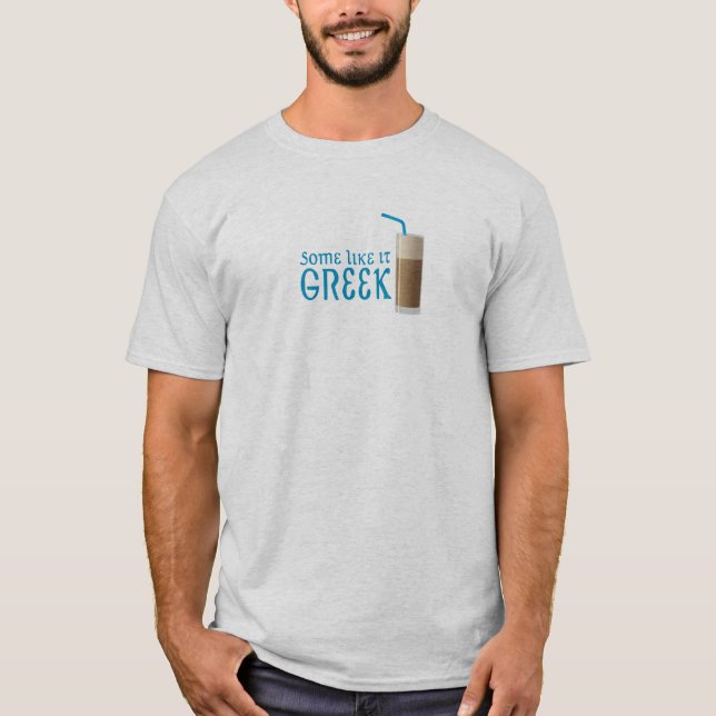 Grieche Frappe T - Shirt (Vorderseite)