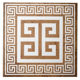 Grieche Hauptmuster - Keramik für Weißdesign Fliese