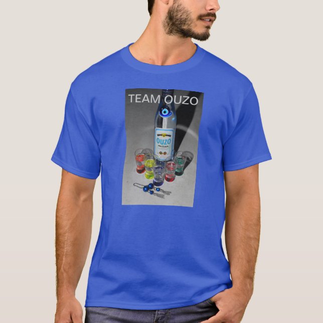 Grieche Ouzo T - Shirt (Vorderseite)