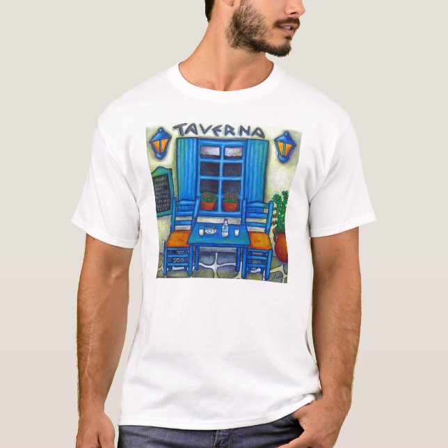 Grieche Taverna T-Shirt (Vorderseite)