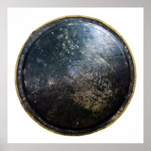 Grieche Trojaner-Schutzschildkröte Poster