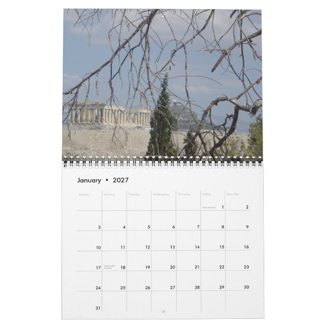 Griechenland 2010 kalender (Jan 2027)