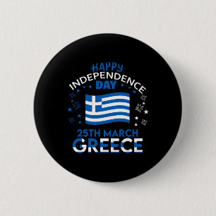 Griechenland 203. Unabhängigkeitstag Griechenland Button