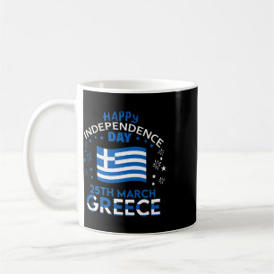 Griechenland 203. Unabhängigkeitstag Griechischer  Kaffeetasse
