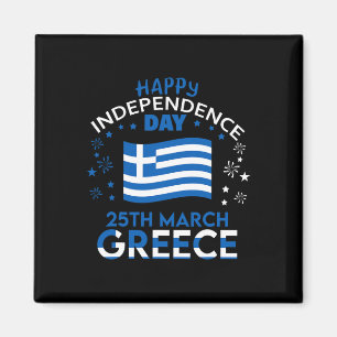 Griechenland 203. Unabhängigkeitstag Griechischer  Magnet