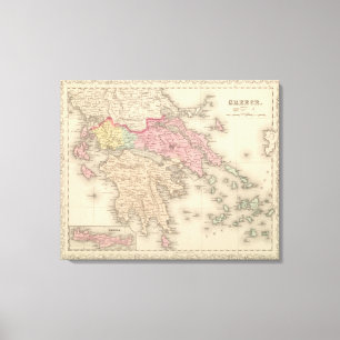 Griechenland 4 leinwanddruck