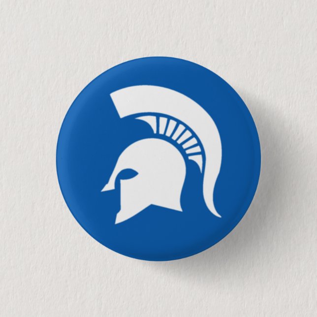 Griechenland-Abzeichen - Hoplite-Sturzhelm Button (Vorderseite)