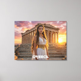 GRIECHENLAND - AKROPOLIS LEINWANDDRUCK