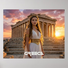 GRIECHENLAND - AKROPOLIS POSTER