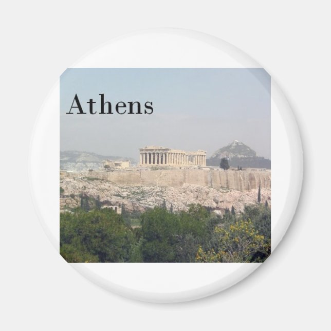 Griechenland Athen Akropolis Magnet (Vorne)