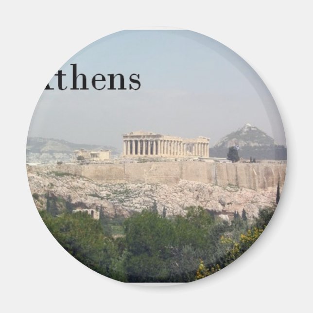 Griechenland Athen Akropolis Magnet (Vorne)