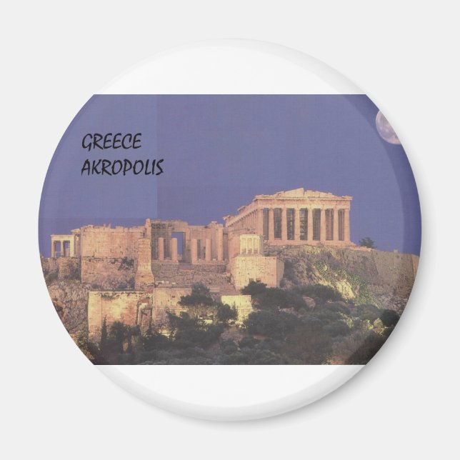 Griechenland Athen Akropolis Parthenon (St.K. Magnet (Vorne)