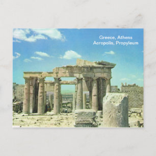 Griechenland, Athen Akropolis, Propyläen Postkarte
