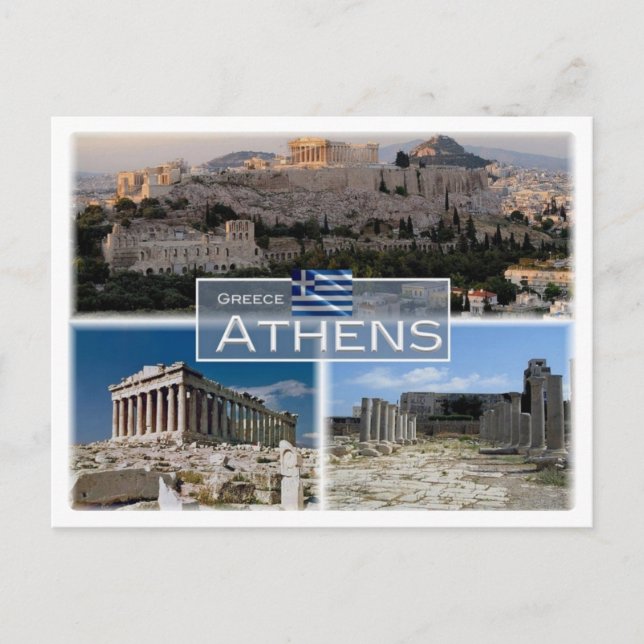 Griechenland - Athen - Postkarte (Vorderseite)