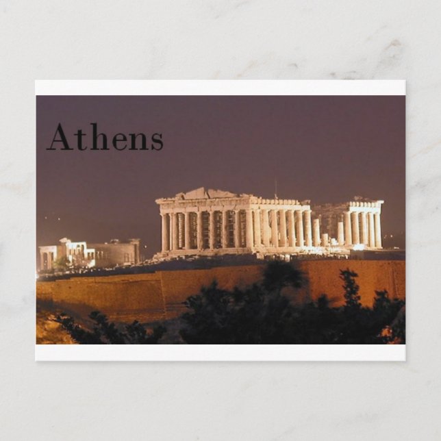 Griechenland Athens Parthenon (St.K. Postkarte (Vorderseite)