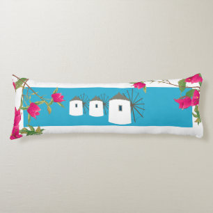 Griechenland Bougainvillea Griechische Insel Windm Seitenschläferkissen